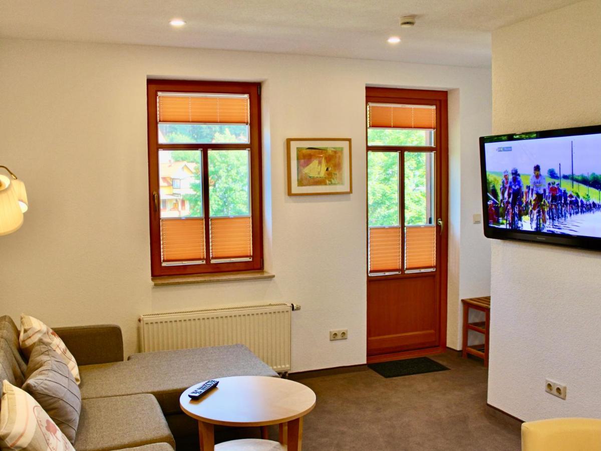 Pension Kurhausblick Bad Suderode Esterno foto