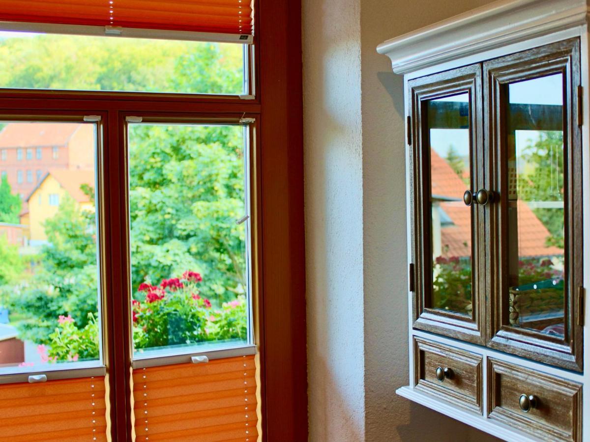 Pension Kurhausblick Bad Suderode Esterno foto