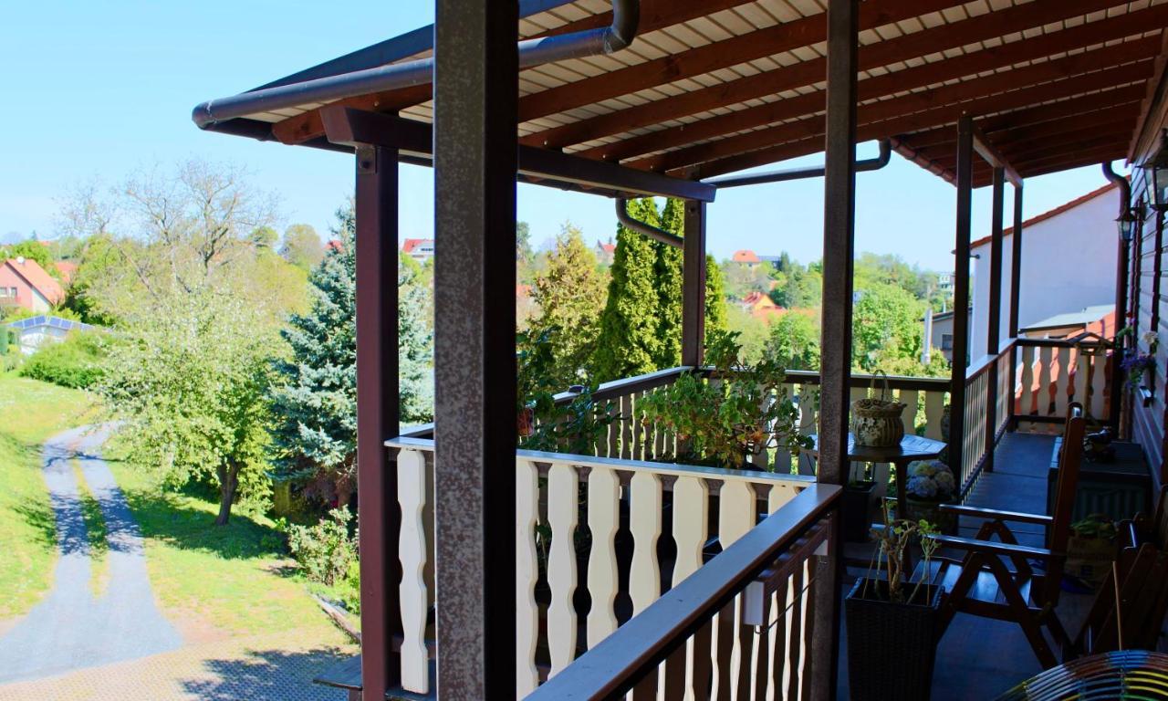 Pension Kurhausblick Bad Suderode Esterno foto